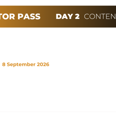 Visitor Pass - DAY 2 (Content Day)
